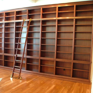 custom made bookshelves